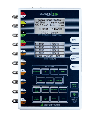 SECULIFE PS300 多參量患者模擬器技術數據介紹